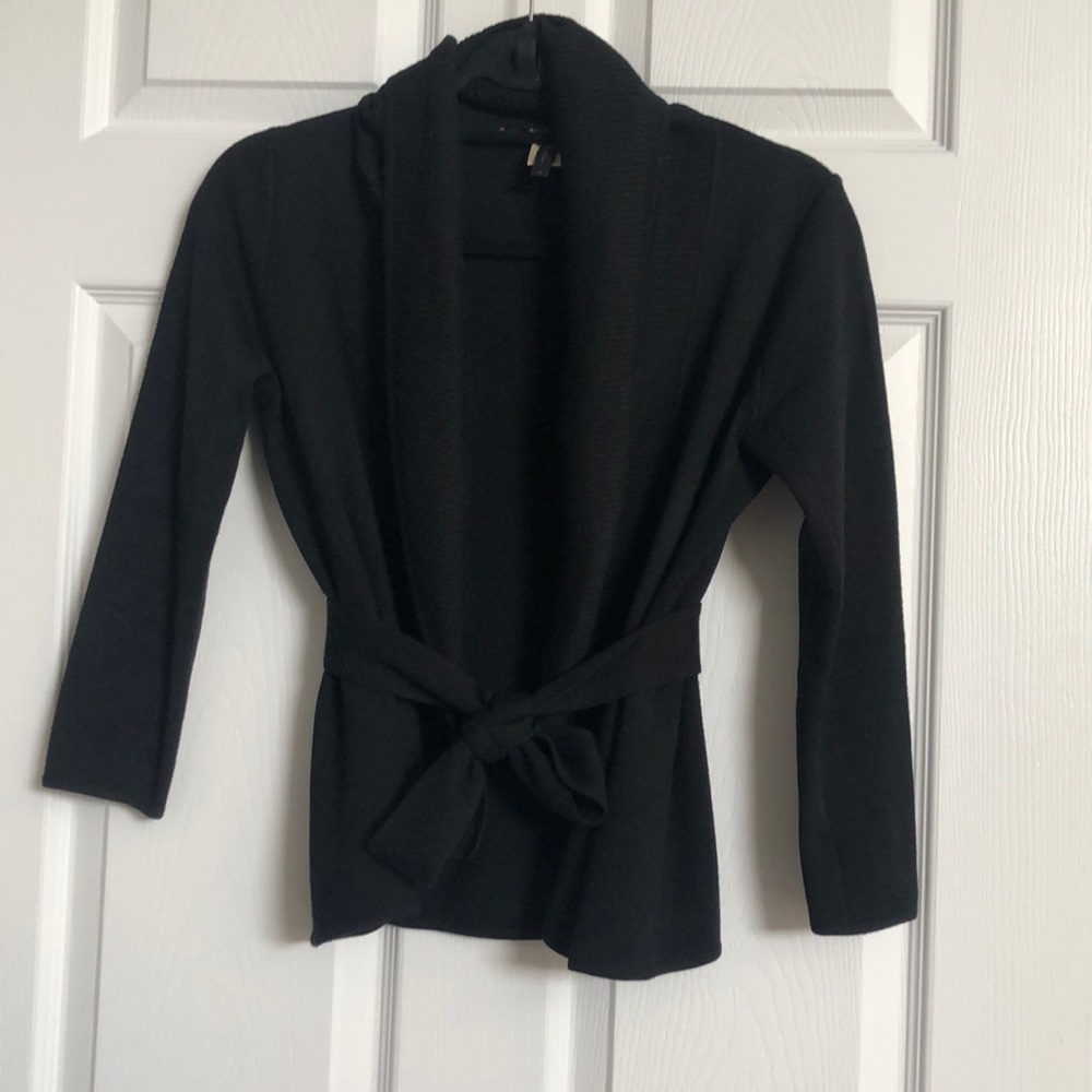 BCBG sweater with a bow tie